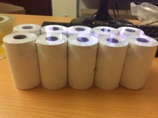 Giấy in cảm nhiệt SAKURA k80 (co màng)